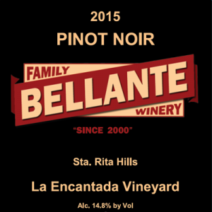 2015 Pinot Noir, La Encantada Vineyard